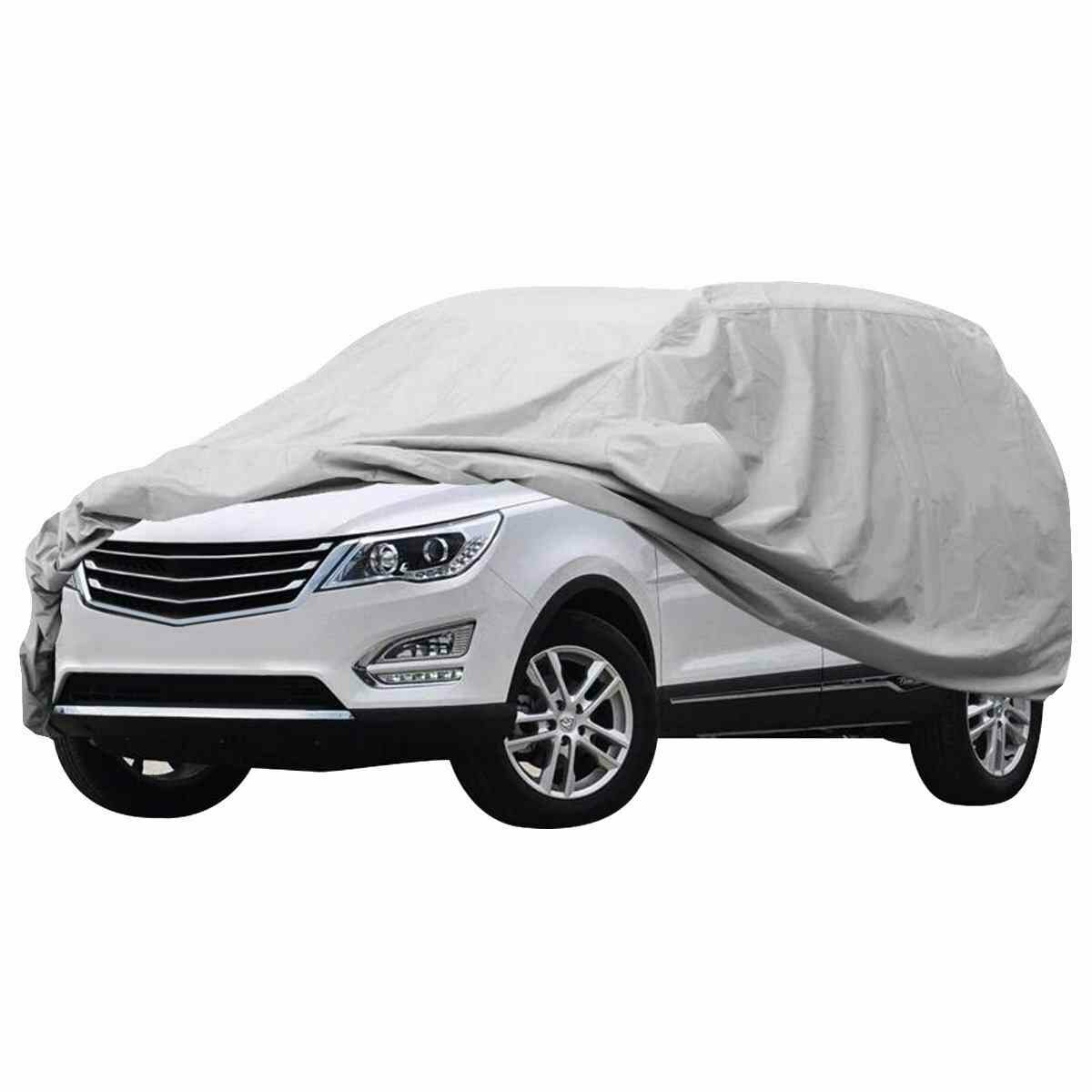 Universal suv car cover waterproof rainproof sunscreen uv protection 4.7mx1.8mx1.85m
