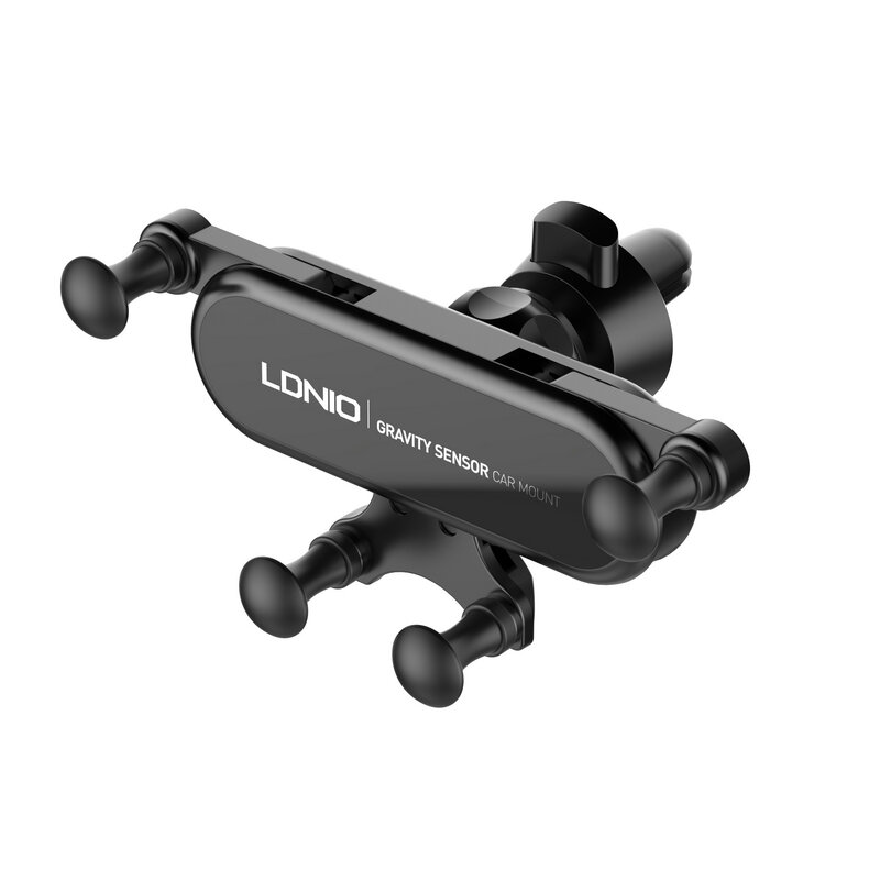 

LDNIO Car Phone Holder Car Air Outlet Mobile Phone Universal Bracket For iPhone 13 Pro Max For Samsung Galaxy S21 5G