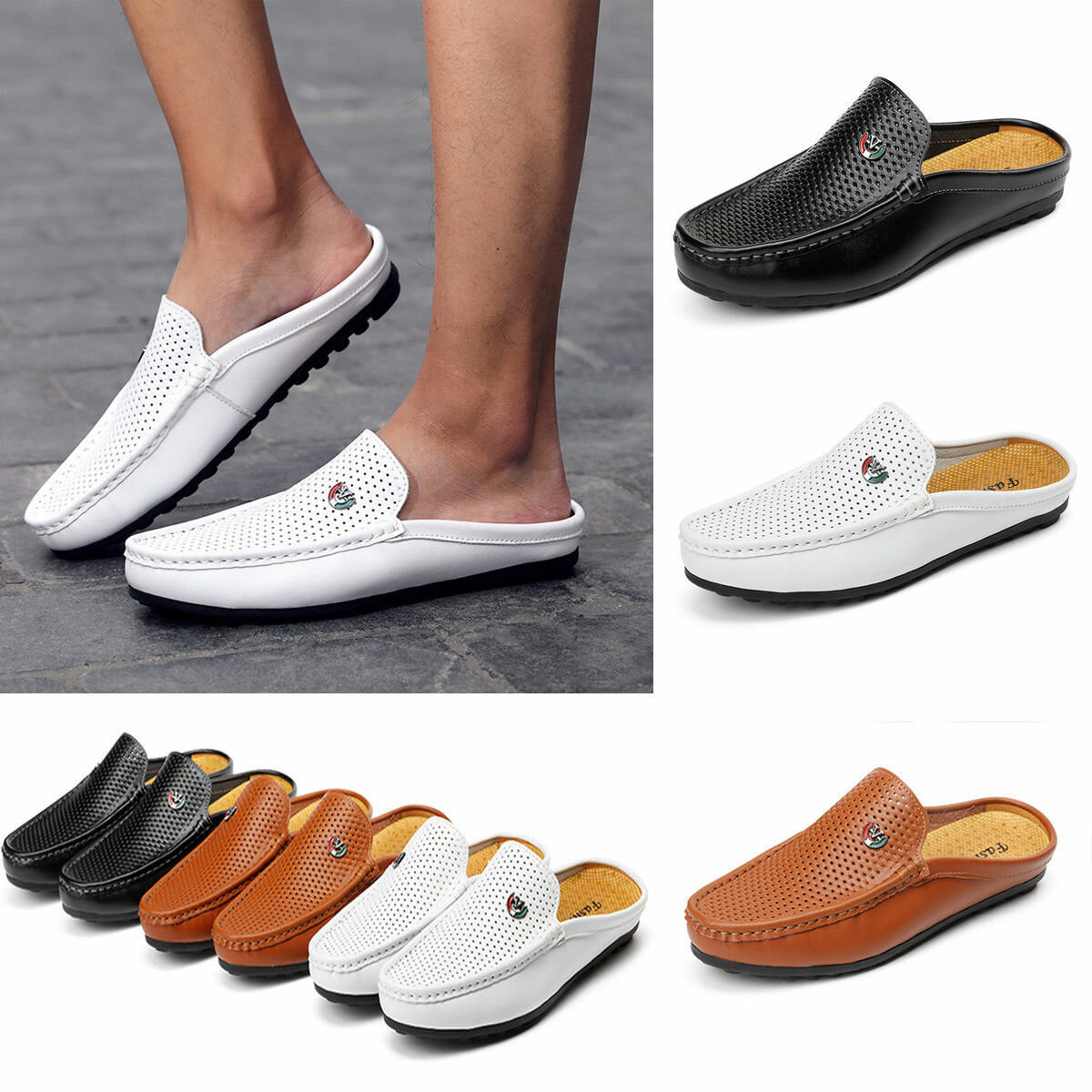 Men's Slip On Casual Canvas Skate Trainers Shoes Outdoor Leisure Walking Sneakers Loafers Shoes