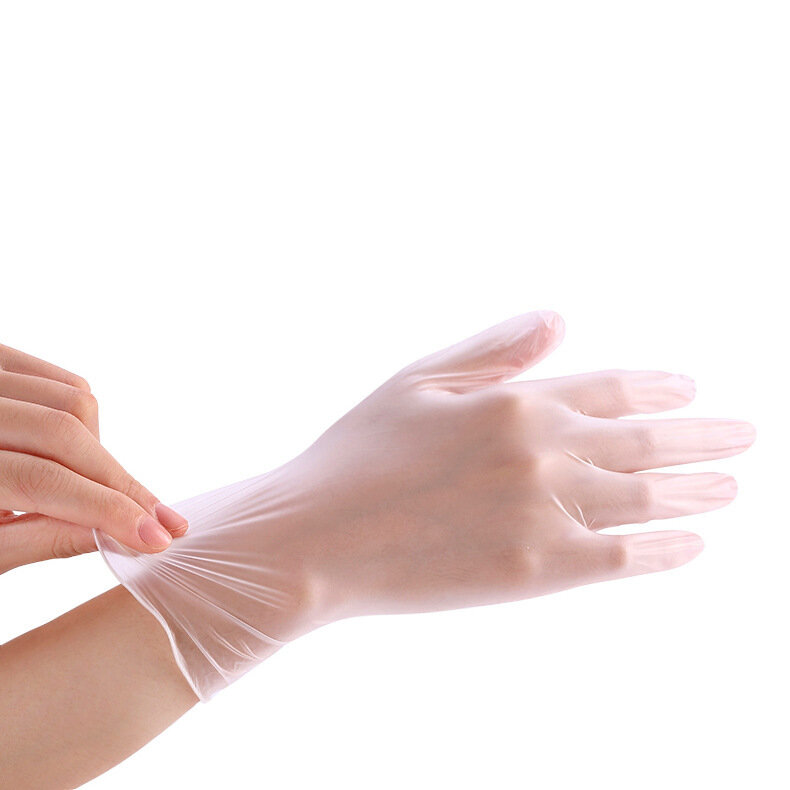 IPRee? 100st Wegwerp PVC BBQ Handschoenen Waterdicht Antibacterieel Vaatwas Keuken Veiligheidshandsc