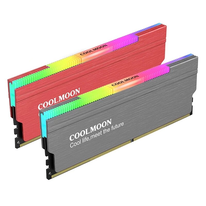 COOLMOON Memory Vest ARGB Desktop Computer Memory Bar Cooling Divine synchronization 5v Symphony Memory Shell