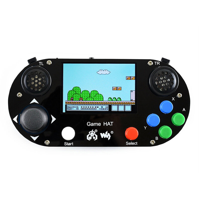 

Waveshare Game HAT 3.5 inch IPS Screen with Raspberry Pi 3B+ Handheld Video Game Console RPI G Kit Supports Recalbox Ret