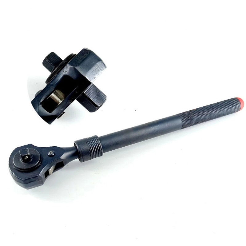 1/2inch and 3/8inch Drive Dual Head Ratchet Handle with Hammer Function Telescopic Extendable Ratchet Handle