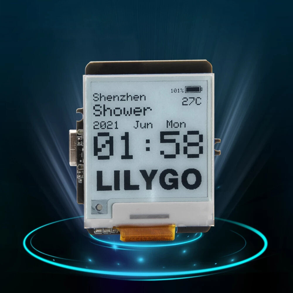 LILYGO? TTGO 1,54 inch T-pols E-papier ESP32 4MB FLASH-ondersteuning WIFI bluetooth voor Arduino