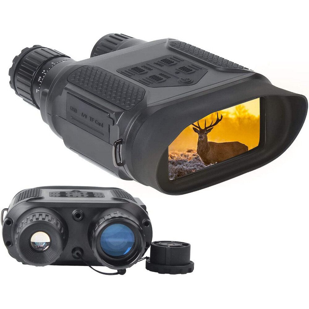 NV400B 7X31 Infravörös digitális vadász éjszakai látóeszköz binokuláris 2 hüvelykes képernyővel nappali és éjszakai látóteleszkóp vadász kamera