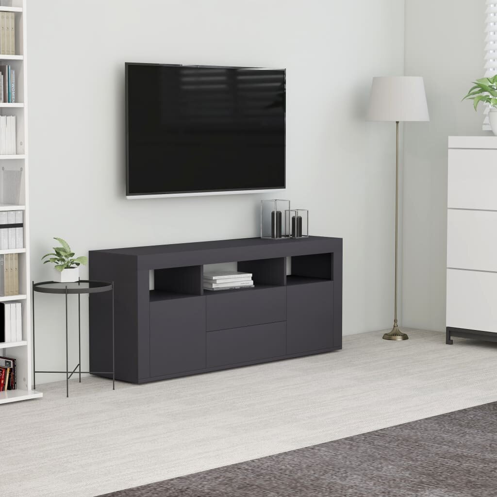 

TV Cabinet Gray 47.2"x11.8"x19.7" Chipboard