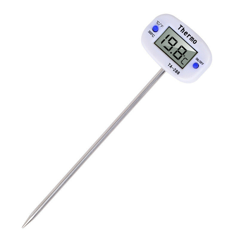 HAIYANG TA-288 Voedselthermometer Snelle temperatuurmeting 304 roestvrij staal voor keuken