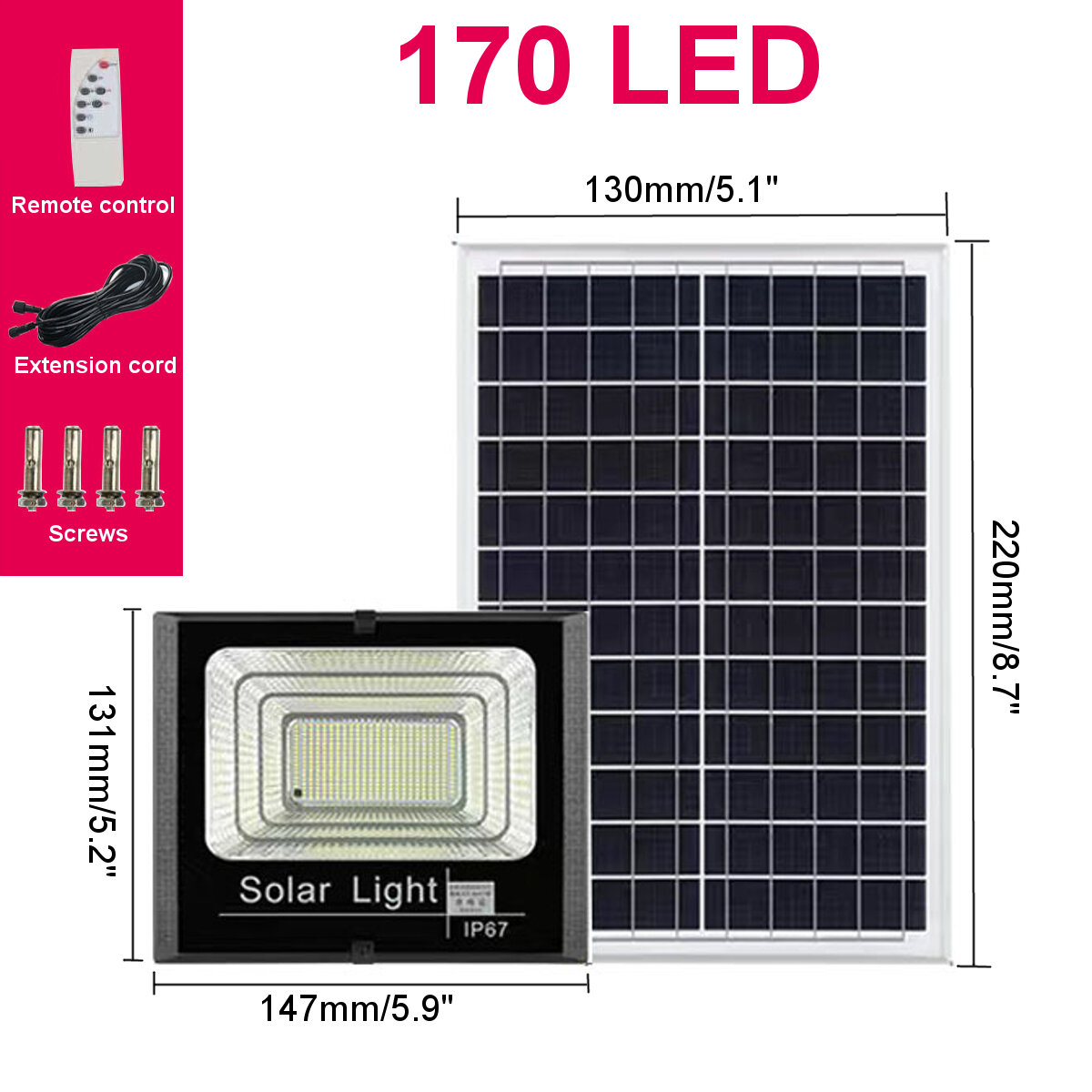 best price,170led,solar,wall,light,discount