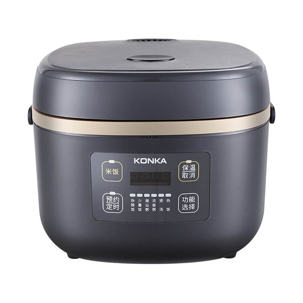 KONKA KRC-40ZS20 4L Electric Rice Cooker One Click Operation Non-stick Coating Rice Cooker with Appointment Function 220