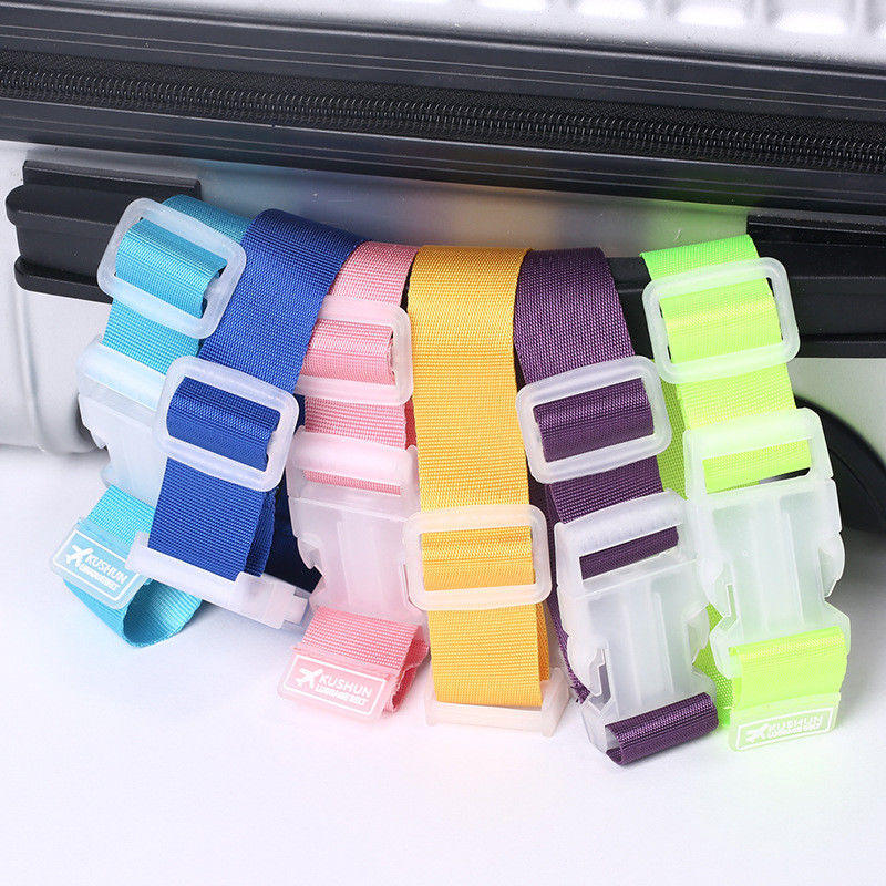 Luggage Suitcase Bag Hanger Buckle Portable Travel Hang Belt Anti-lost Clip Against Loss Bag Label Fixing Strap
