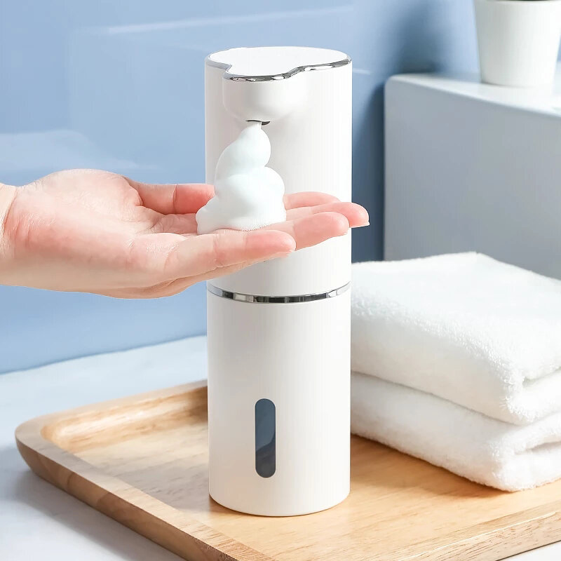 

Xiaowei Automatic Foam Soap Dispenser Contact-free IPX5 Waterproof Washing Hand Machine USB Charging Foam Hand Sanitizer