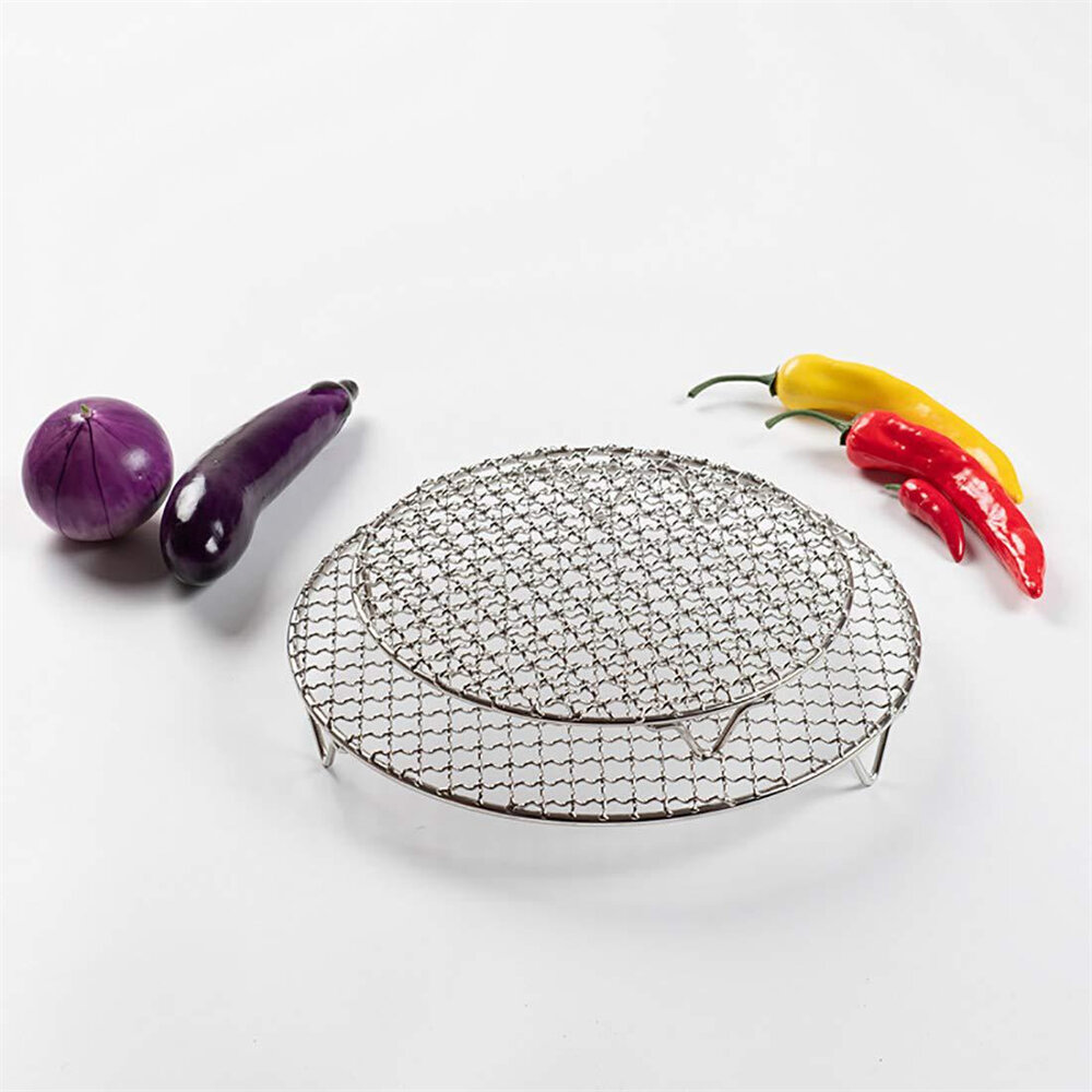 Dehydrator Rack Air Fryer Grill Net Stainless Steel Stand Accessories Compatible with Ninja Foodi Grill 15/16.5/18/20/22