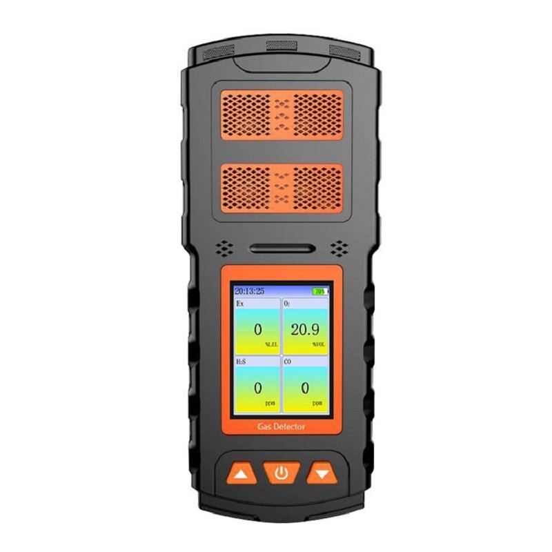 

NM-4 4-in-1 Portable Gas Detector LCD Display Alarm Multi-function Gas Sensor CO O2 H2S Gas Leak Detection