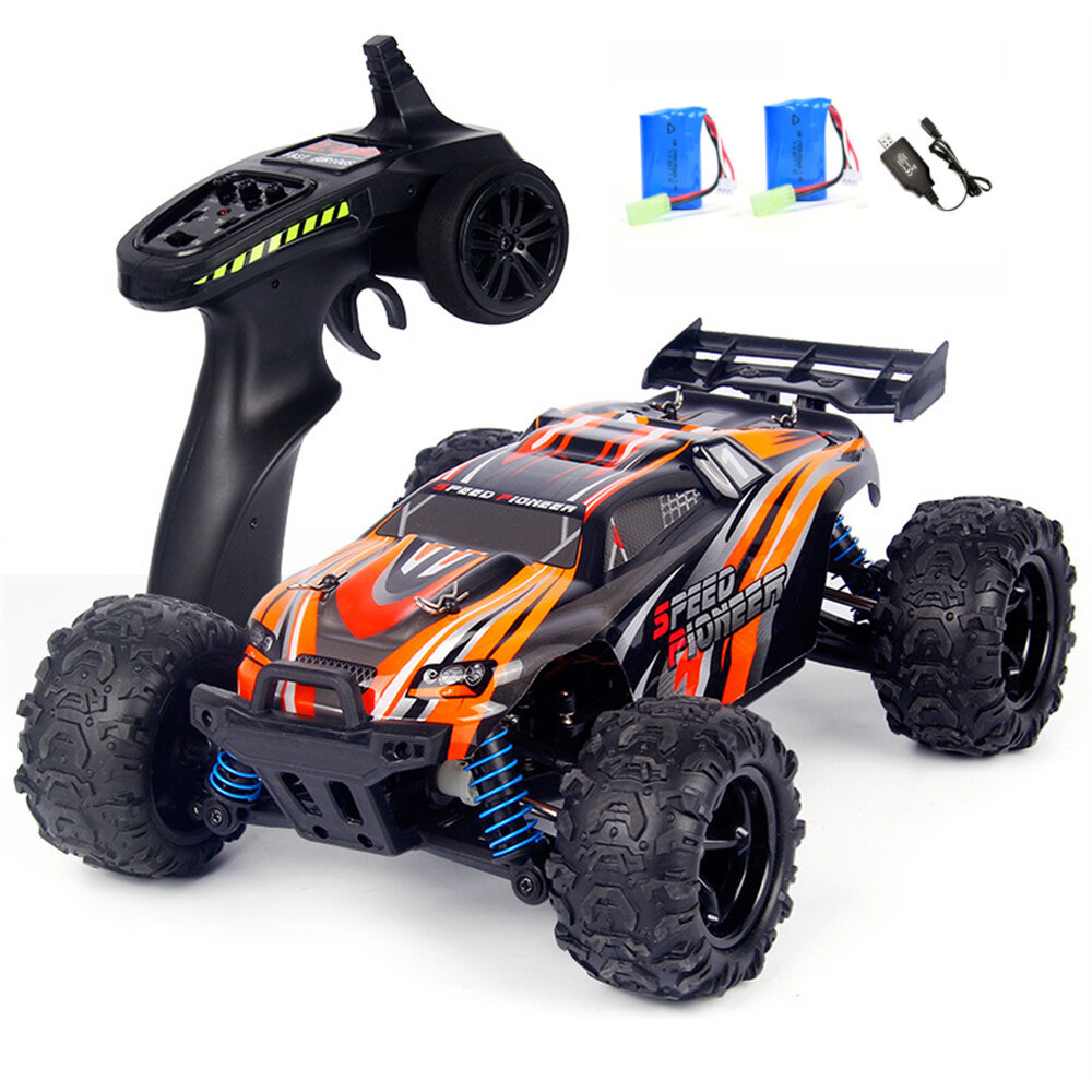 

PXtoys 9302 Two Battery 1/18 2.4G 4WD High Speed Racing RC Car Off-Road Truggy Vehicle RTR Toys