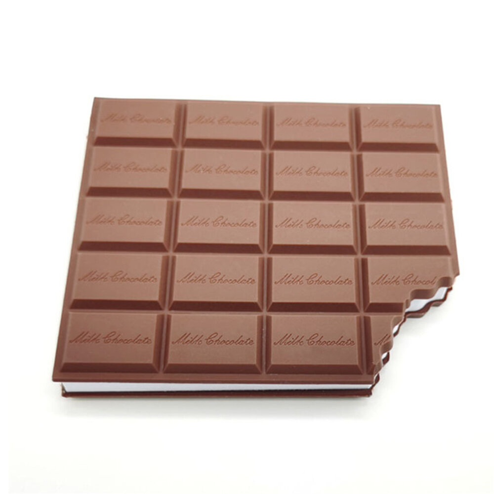 Chocolade Stickers Boek Creatieve Chocolade Koekjes Vorm Memo Sticker Pad Dairy Note Notebook Voor K