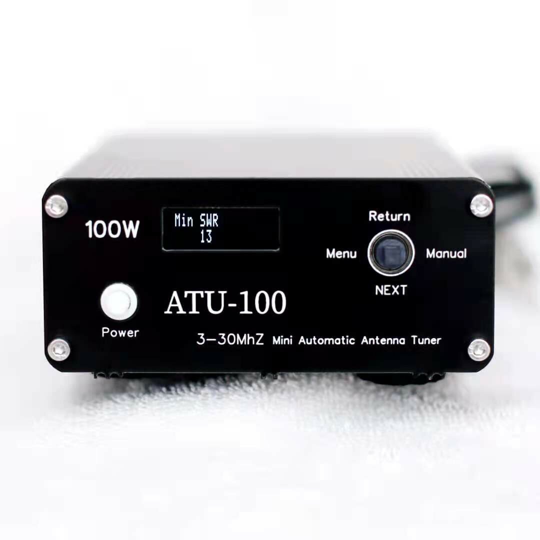 ATU100 Automatic Antenna Tuner QRP/QRO Dual-Mode Compatible External (Power Supply Version)