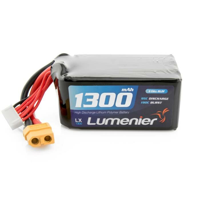 

Lumenier 22.2V 1300mAh 6S 95C LiPo Battery XT60 Plug for Geprc Cinelog35 V2 FPV Racing Drone
