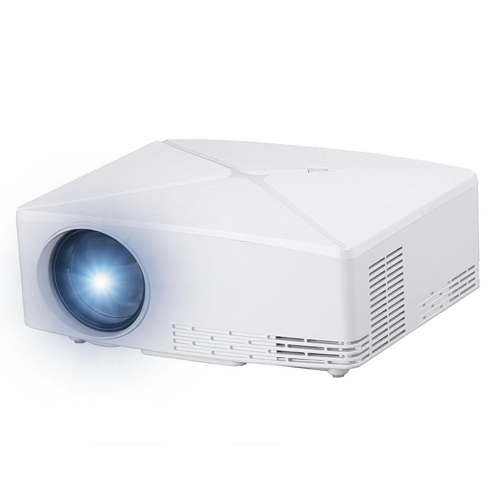 VIVIBRIGHT HD MINI Projector C80. 1280x720 Video Proyector, Support 1080P- White