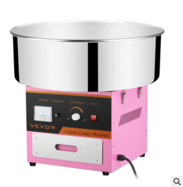 1000W Electric Cotton Candy Machine Stainless Steel Mini Household Fancy Cotton Candy Making Machine