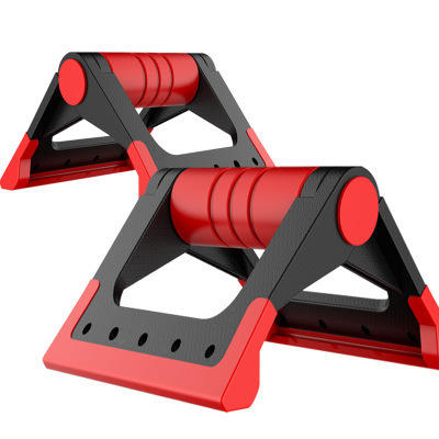 TU5005 Fold Push up Bar Stands Slip Resistance With Padded Handles Great For Upper Exercise Tools Pu