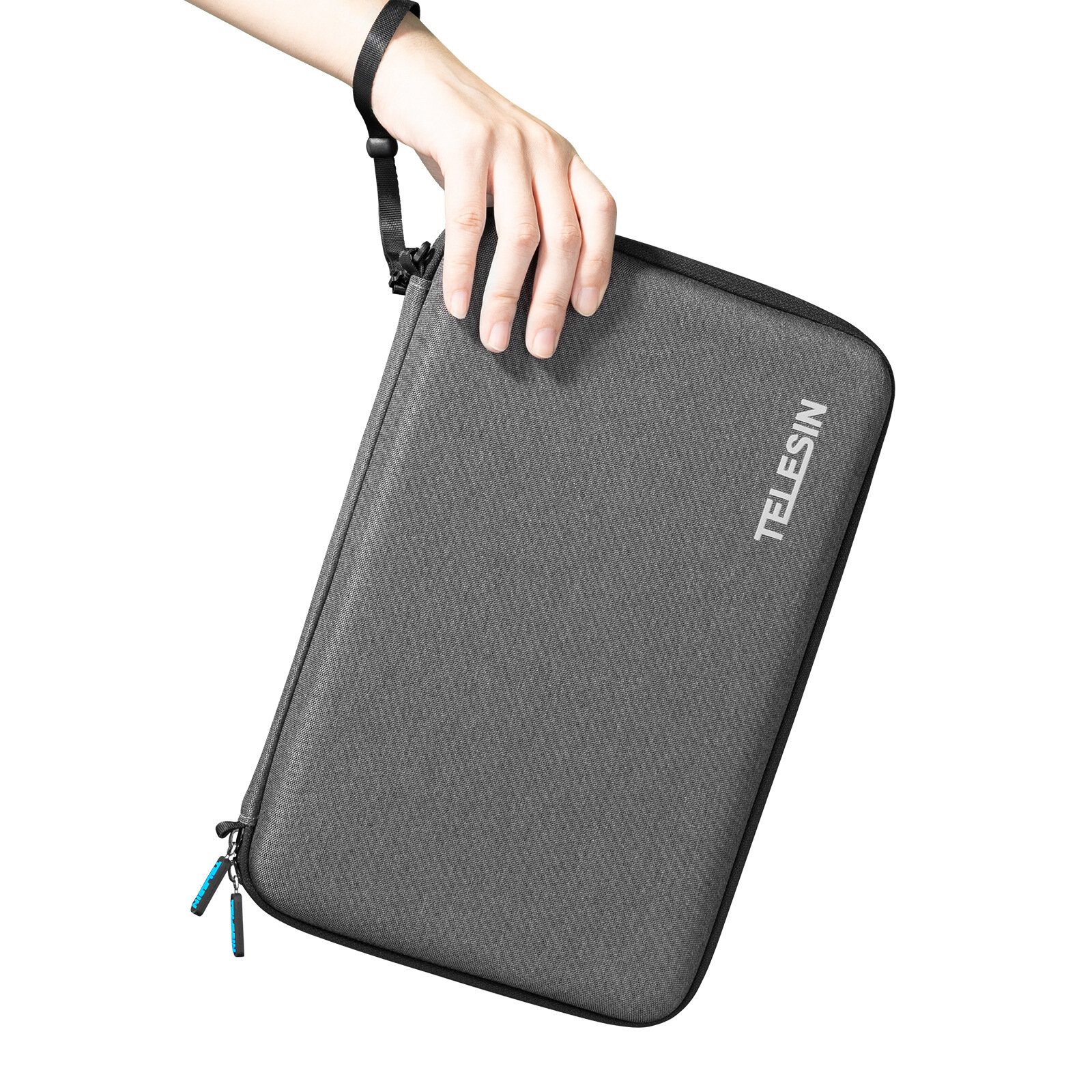 

TELESIN Carrying Storage Bag Nylon EVA Hard Shell Portable Case for GoPro Hero 10 9 8 7 6 5 Osmo Action SJCAM EKEN Camer