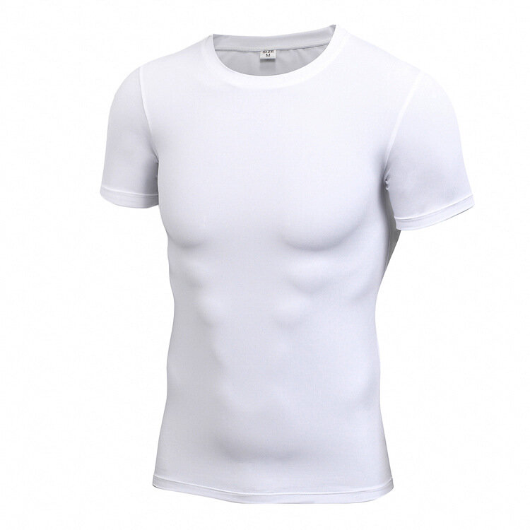 Hot Quick Dry Sport Camicia Uomo che corre Idoneità Maglia da basket aderente Rashgard Gym Demix Sportswear Compress T-shirt