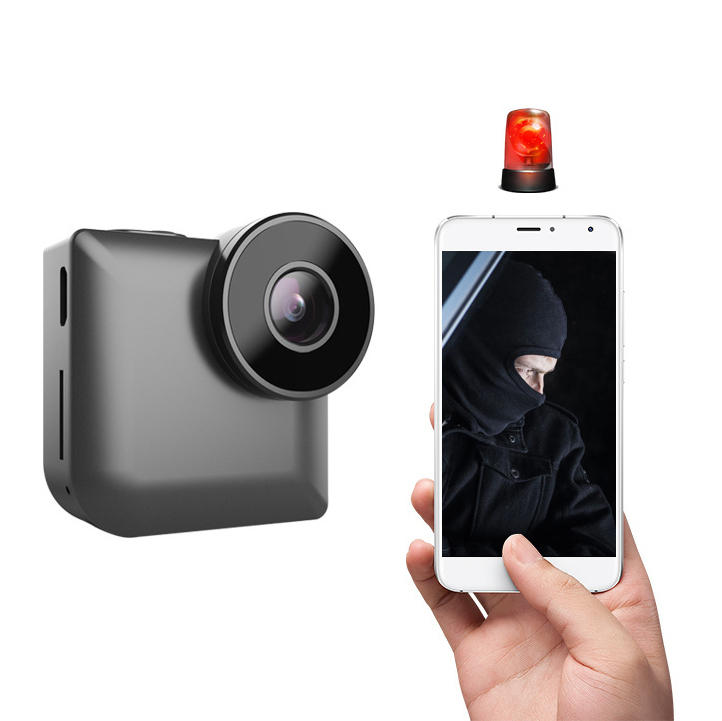 XANES C3 Mini Wifi HD 720P 140? Angle Night Vision Camera Video Recording Motion Detection Alarm