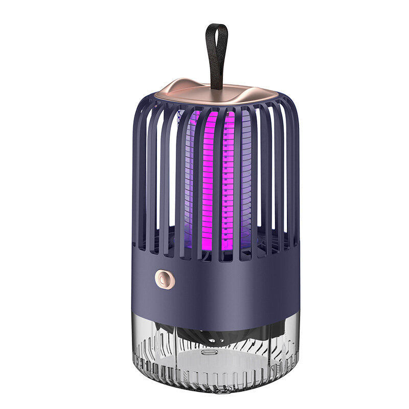 

AGSIVO Аккумуляторная электрическая ловушка для комаров Уничтожение комаров Лампа Ловушка для мух с 2000 мАч Батарея Для