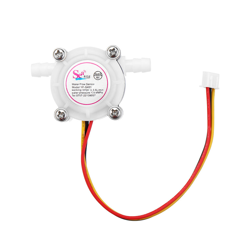 

5pcs YF-S401 Water Coffee Flow Sensor Switch Meter Flowmeter Counter 0.15-3L/min