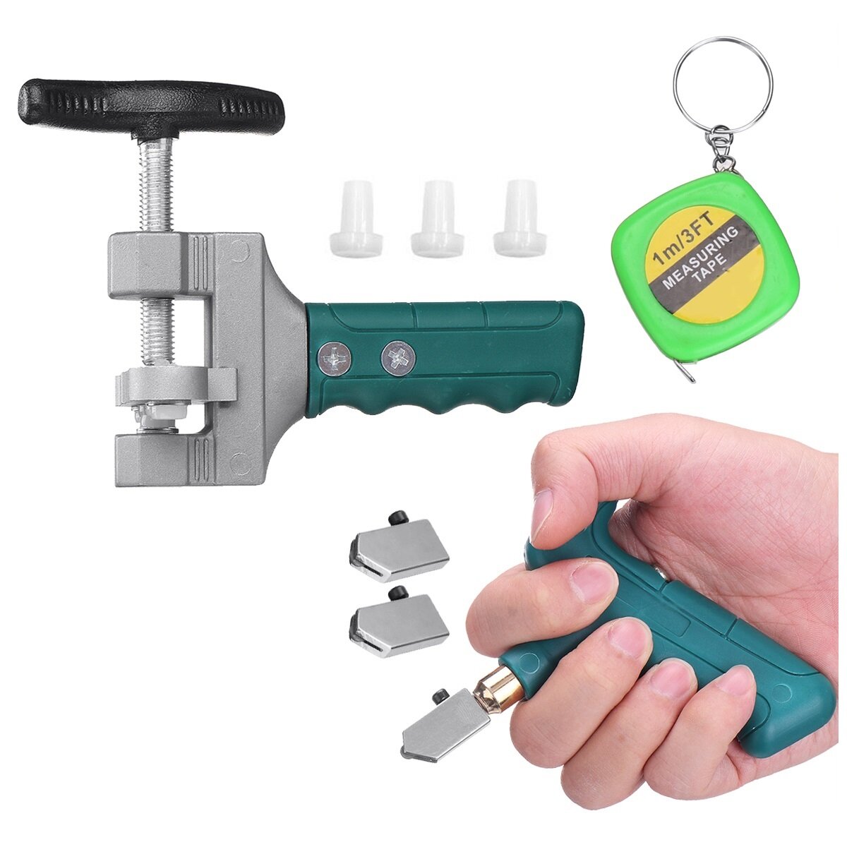 High-strength Glass Cutter Tile Handheld Multi-function Portable Opener Home Glass Cutter Diamond Cutting Hand Tools