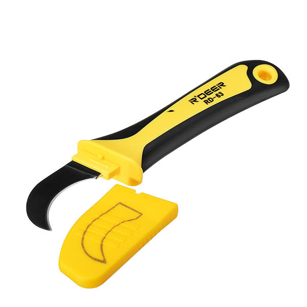 R'DEER RD-63 Wire Stripper Cutter Cable Stripping Electrician Cutter Electrician Tools Straight Blade