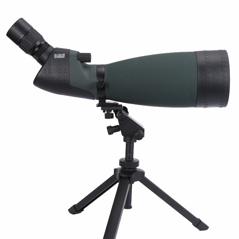 MAIFENG 25-75X100 Yüksek Zoom HD Kuş Gözlemciliği için Tripod ile Teleskop Su Geçirmez Spotting Kapsamı Monoküler