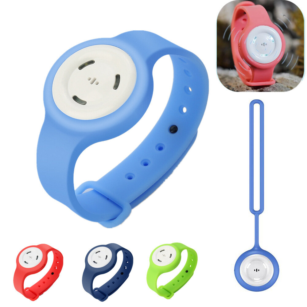 2 en 1 bracelet anti-moustique à ultrasons en silicone outils anti-moustiques rechargeables USB pour bébé enfants adultes voyage en plein air