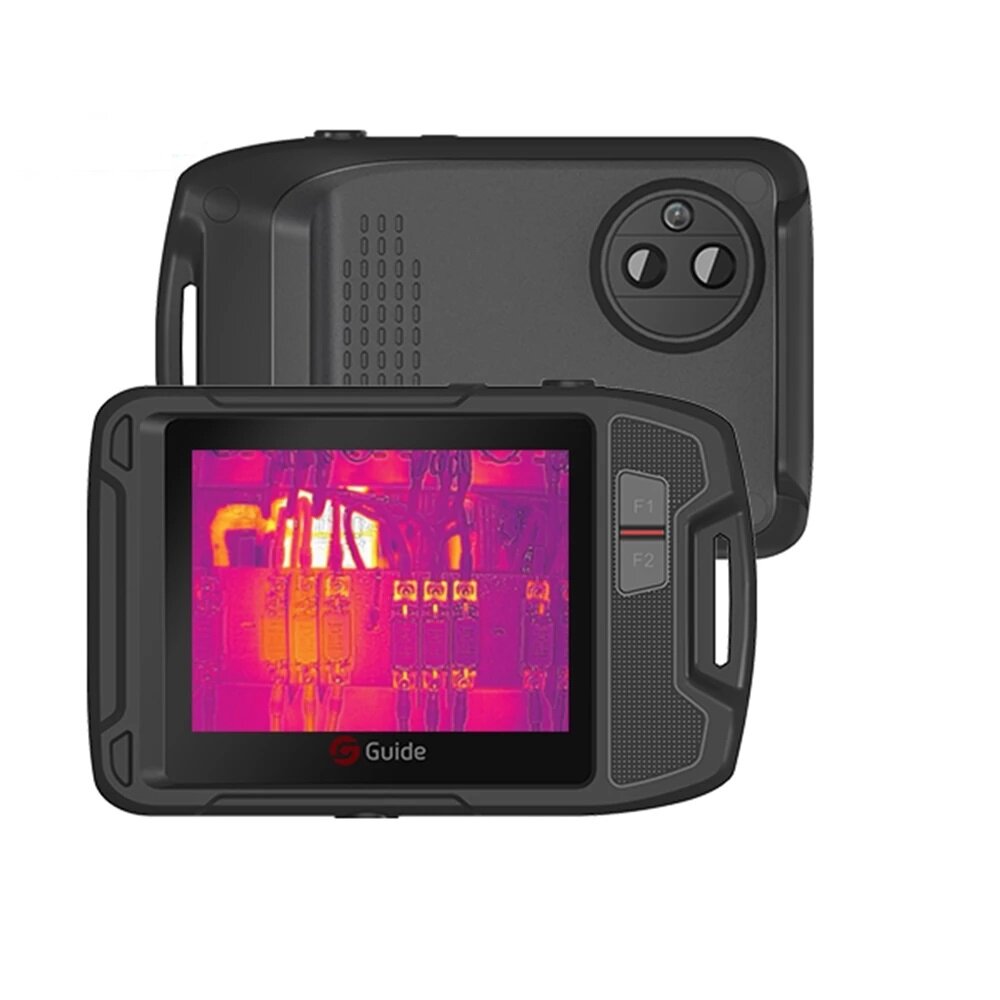GUIDE P120V -20-400 3.5 "320x240 Pixels LCD Touchscreen WIFI Warmtebeeldcamera Mini IR Camera voor i