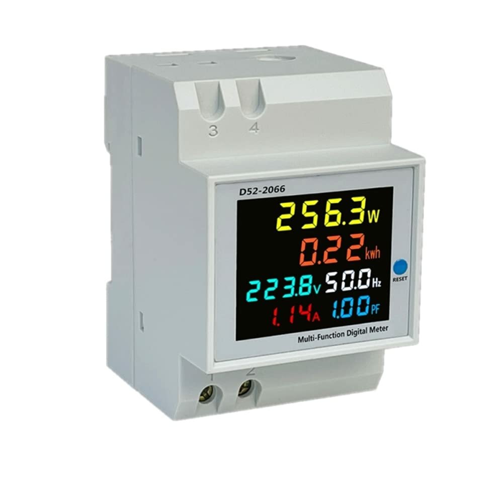 AC40V ~ 450V 100A Digitale Eenfase Energiemeter Tester Elektriciteitsgebruik Monitor Power Voltmeter