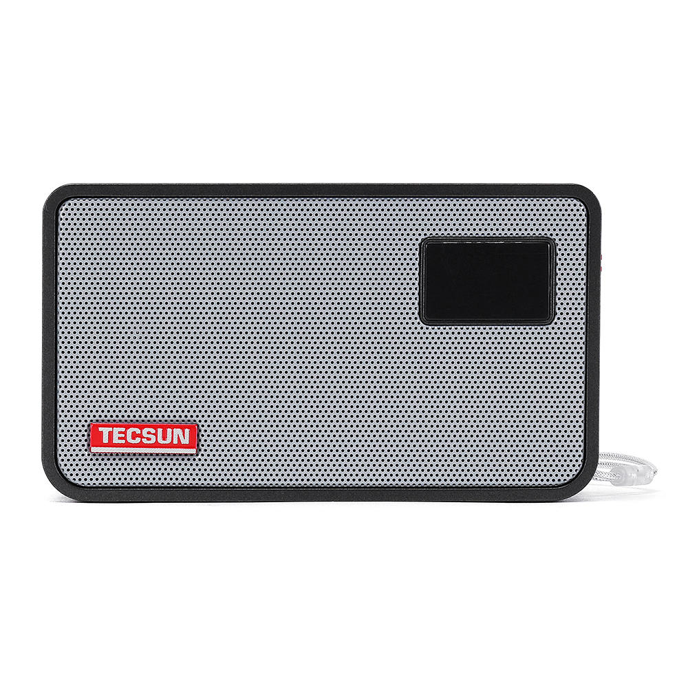 Tecsun ICR-100 spraakrecorder AB Herhaal FM-radio Ontvanger Ondersteuning TF-kaart USB AUX