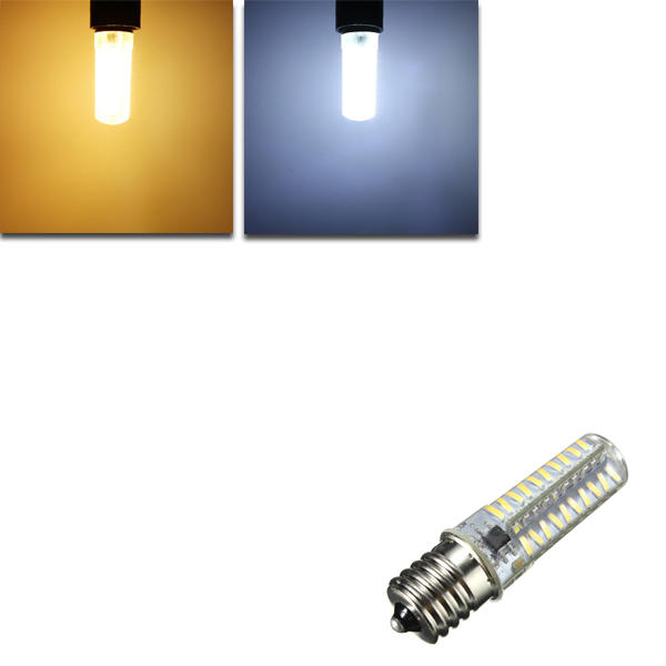 G4/G9/E11/E12/E14/E17/BA15D Dimmable LED Bulb 4W 80 SMD 4014 Corn Light Lamp AC 110V