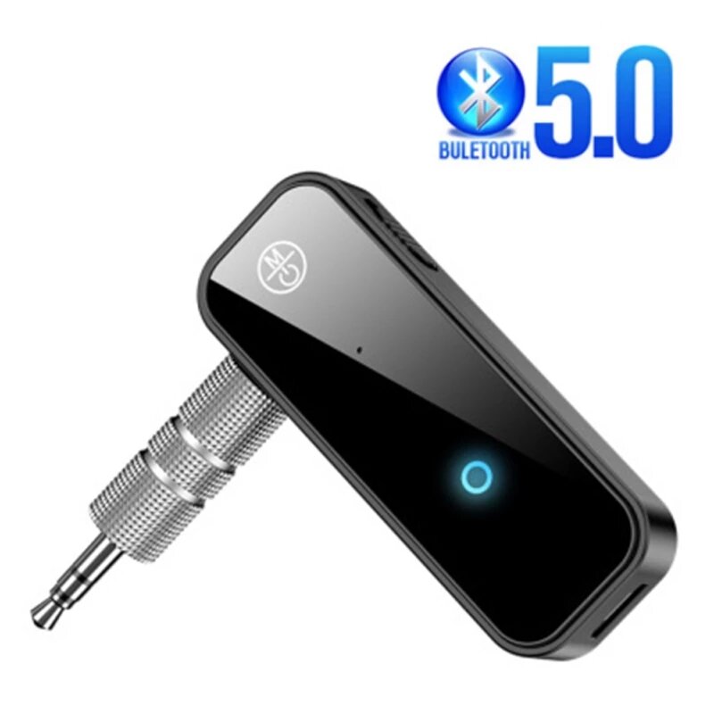 

Bakeey 2-In-1 bluetooth 5.0 Handsfree Receiver Transmitter 3.5mm AUX Jack LED Indicator Wireless Adapter For Car Headpho