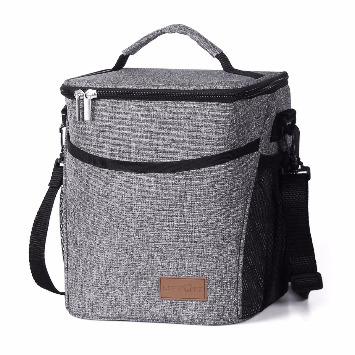 Tote Hot Cold Insulated Thermal Cooler Travel Work Picnic School Lunch Box Bag Travel Supplies