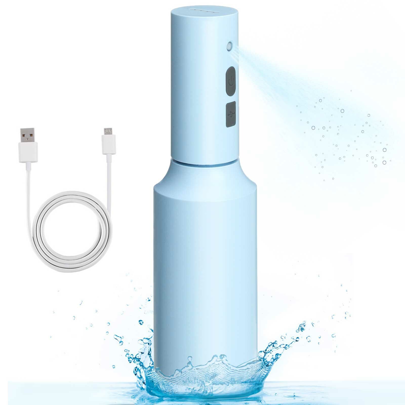 JETEVEN Disinfectant Dispenser USB Charging Large Capacity Soap Dispenser Handheld Sprayer