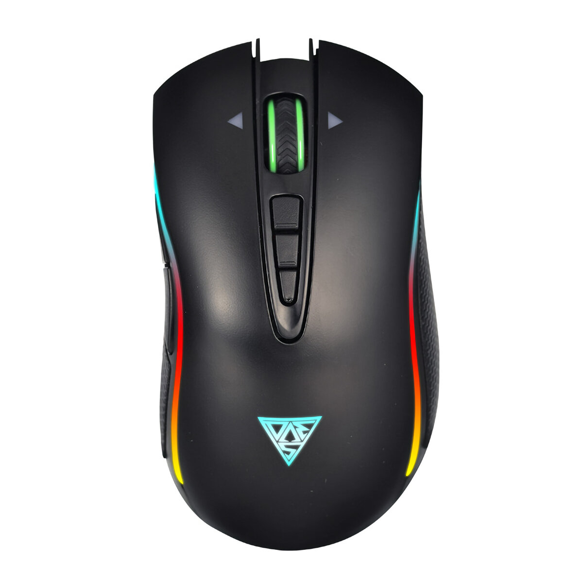 

GAMEDIAS M8 Mamba Gaming Mouse Adjustable 4000DPI 7 Buttons USB Wired RGB Backlit Mouse for Home Office