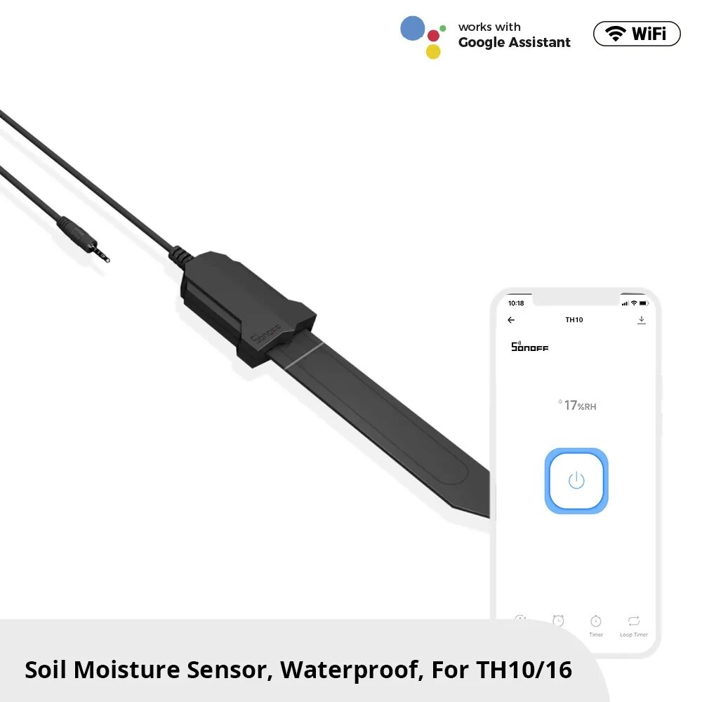 SONOFF MS01 Smart Flora Bodem Monitor Plant Gras Bodem Water Vocht Tester Sensor DIY Bloem Tuinieren