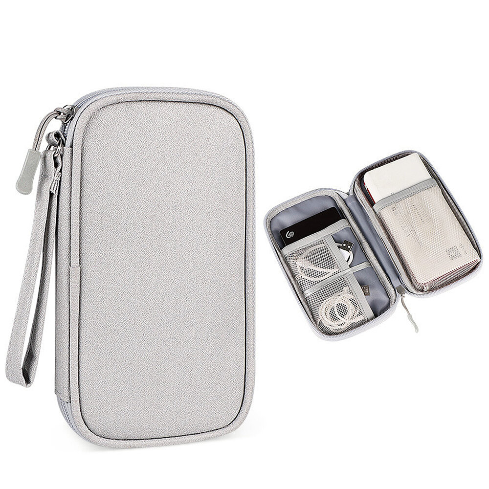 Digital Storage Bag Electronics Accessory Bag Case Waterproof Cable Organizer Bag for Charger Hard Drive Power Bank