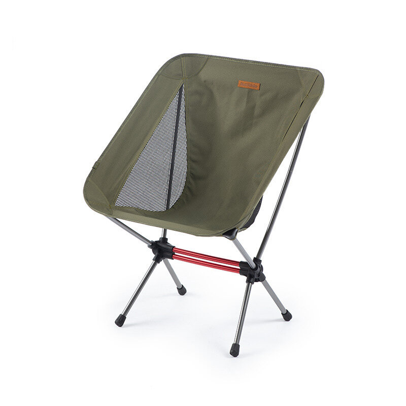 Naturehike YL08 Cadeira dobrável para acampamento 600D resistente ao desgaste antiderrapante Praia Cadeira de pesca Ultraleve portátil de lazer Viagem Carga máxima 120 kg