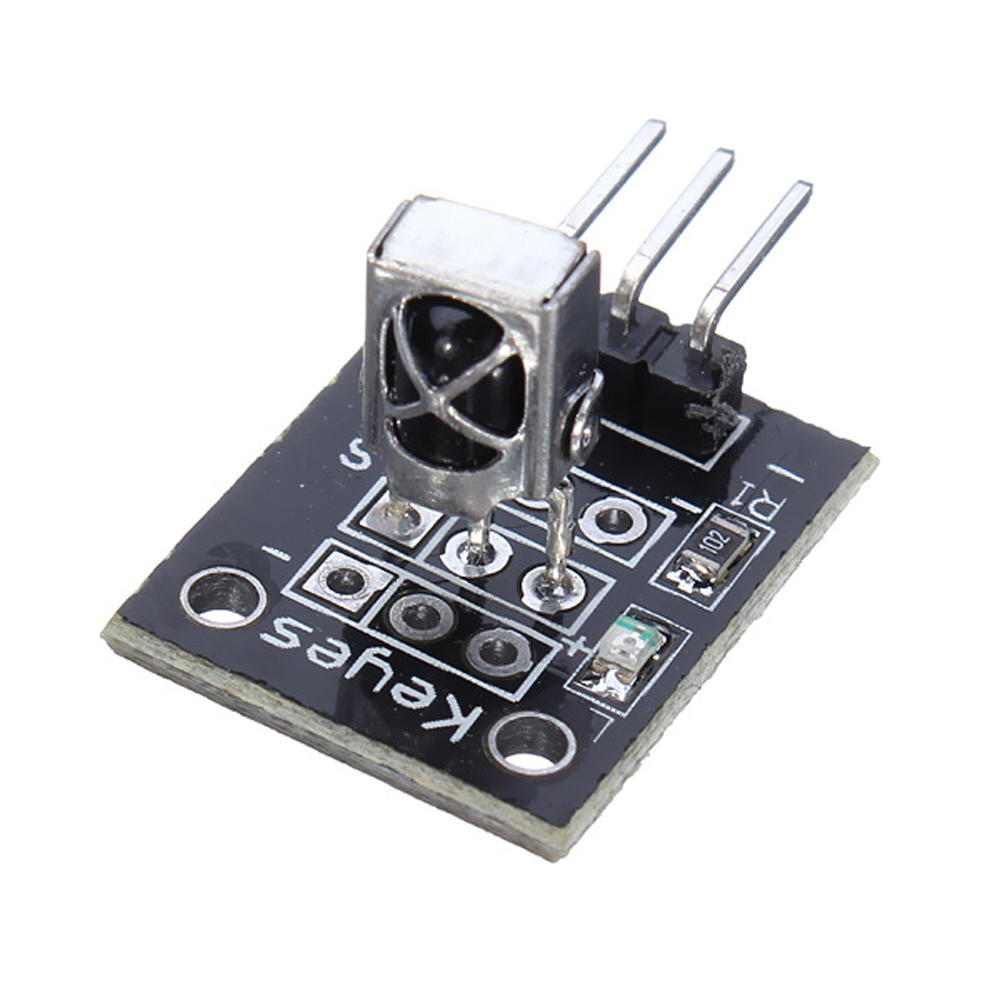 

100pcs KY-022 Infrared IR Sensor Receiver Module Geekcreit for Arduino - products that work with official Arduino boards
