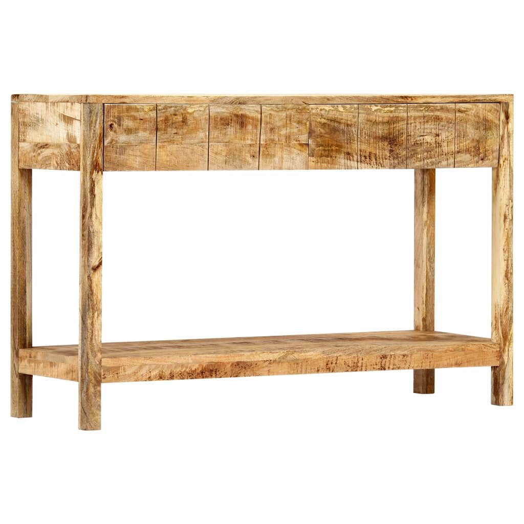 Wall table 120x35x75 cm solid mango wood