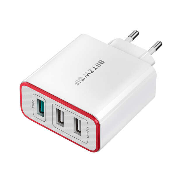 best price,blitzwolf,bw,pl2,qc3.0,ports,wall,charger,discount