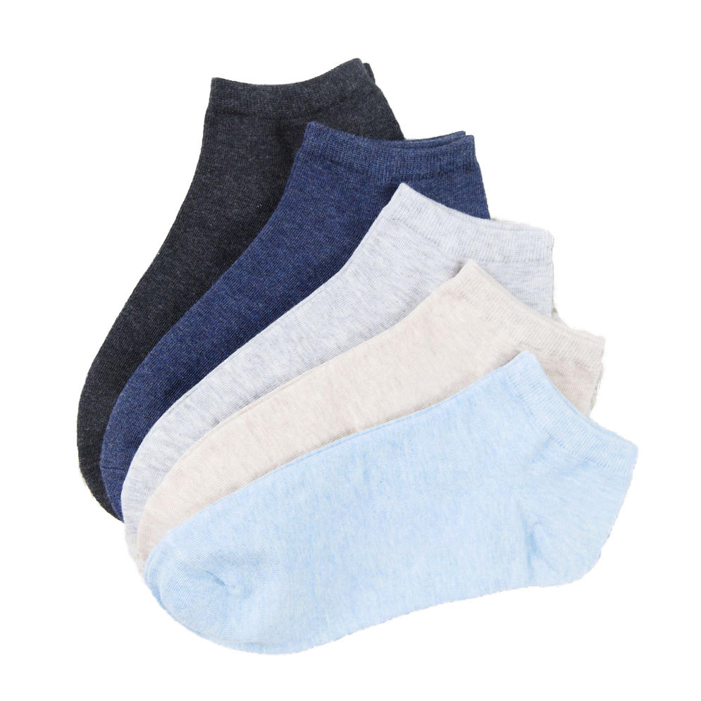 365WEAR 5 unidades masculinas meias de algodão anti-bacterianas altamente elásticas meias não desbotam