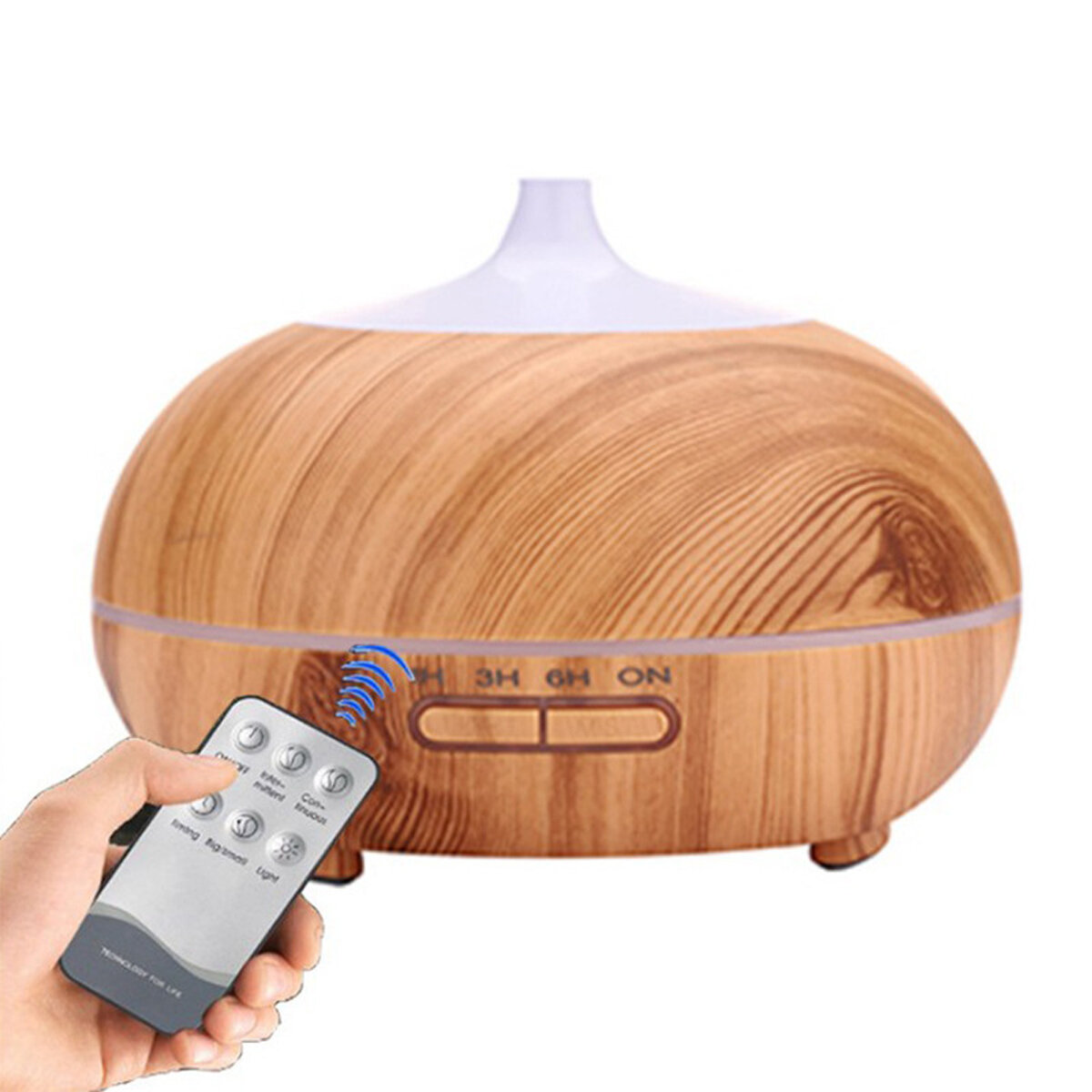 

300ml Electric Ultrasonic Air Mist Humidifier Purifier Aroma Diffuser 5 Colors LED Timing Function for Home Car Office