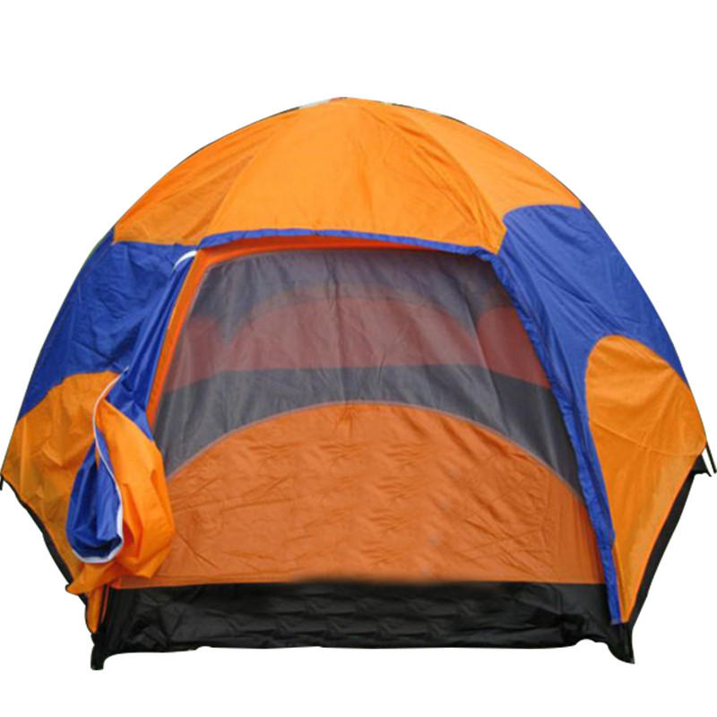 Super Large Oxford Fabric Double Layers Camping Tent For Eight People